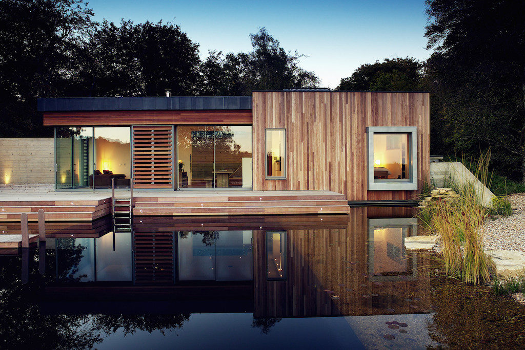 Moderna kućica sa bazenom by PAD Studio Architects