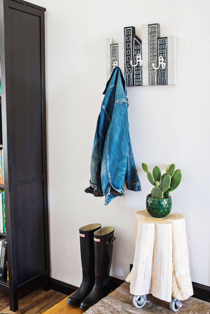 DIY - simpatična vješalica iz ostatka dasaka