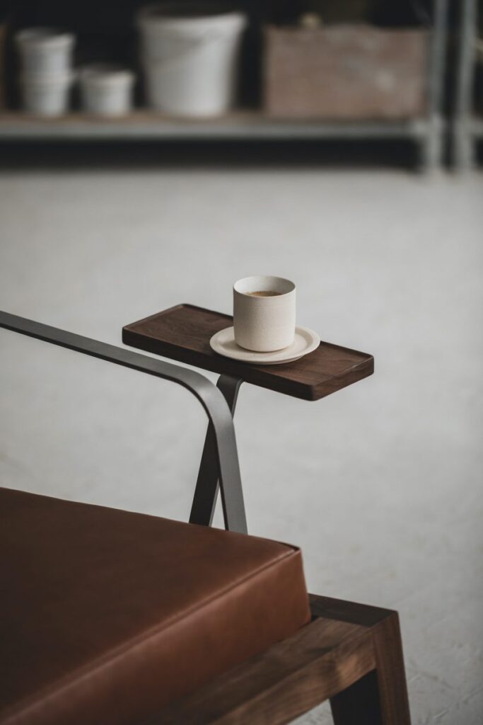 Lounge stolica by Instrmnt Applied Design