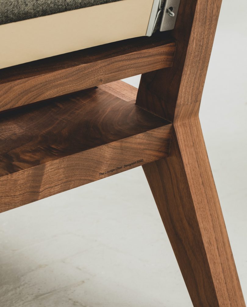 Lounge stolica by Instrmnt Applied Design